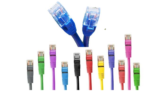 different internet connection cables