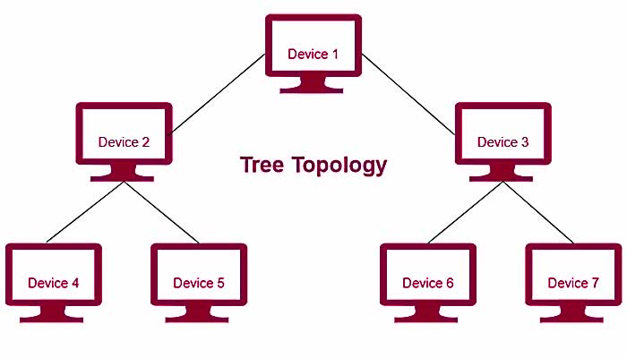 tree topology diagram