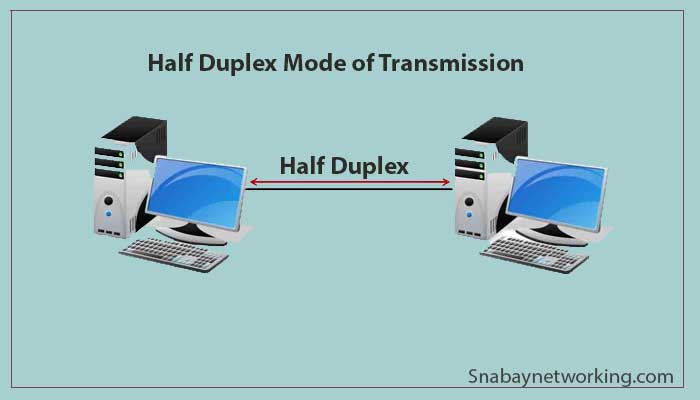 Half Duplex Mode of Transmission