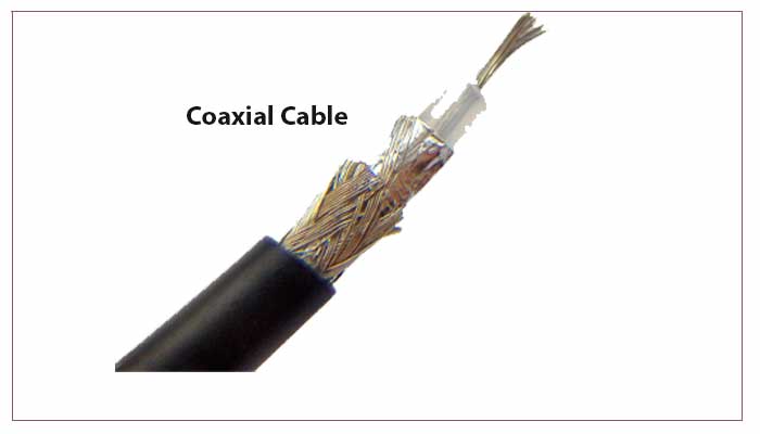 What is coaxial cable in Networking