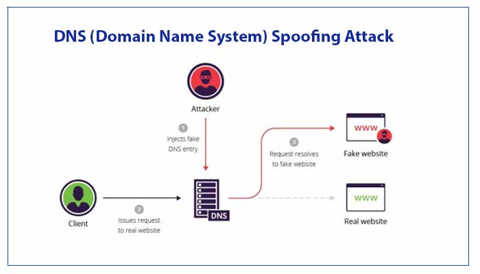 DNS (Domain Name System) Spoofing Attack