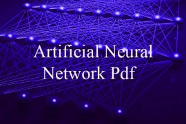 Artificial Neural Network PDF Download