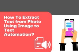 How To Extract Text from Photo Using Image to Text Automation?